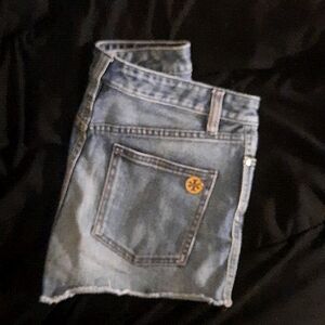 Tory Burch denim shorts